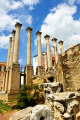 Templo romano de Córdoba, España
