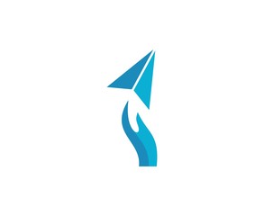 Paper plane logo