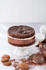 Home made chocolate cake