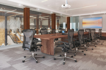 Konferenzraum - Meetingraum  - Großraumbüro - Bürogebäude - Bürofläche - Gewerbefläche - Immobilie