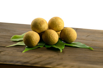 Longan. Fresh longan fruits.