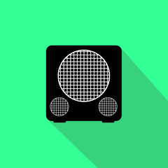 Speaker Icon ,desktop, green background