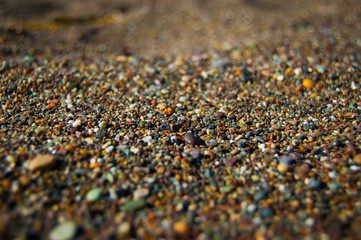 Abstract Sandy Beach