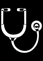 Stethoscope vector