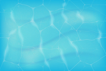 vector realistic clear water and bottom with sand textured