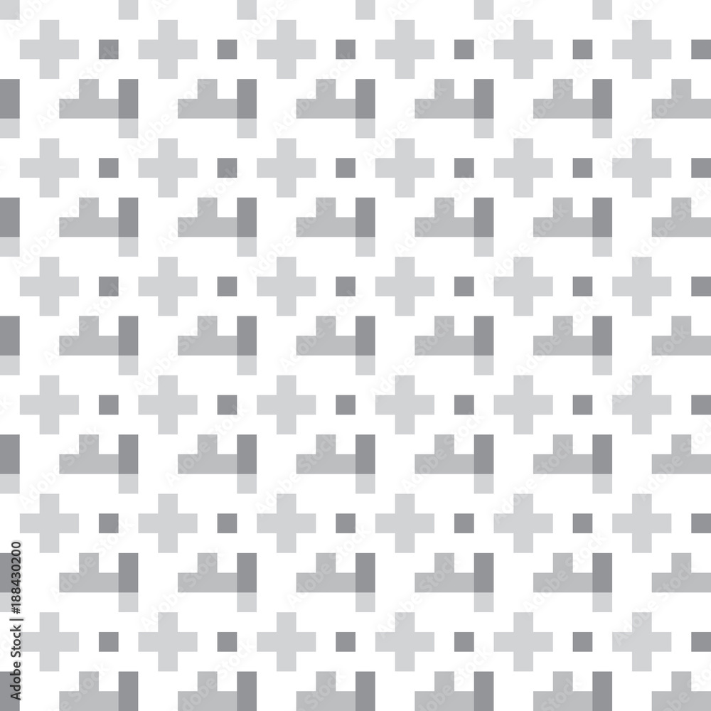 Poster abstract seamless pattern of geometric shapes. simple forms.