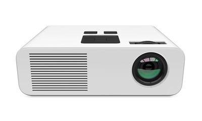 Multimedia Projector Isolated