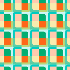 seamless vector background with abstract shapes