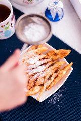 homemade sweet brushwood