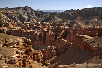 National Park Sharyn Canyon (Valley of castles). Kazakhstan