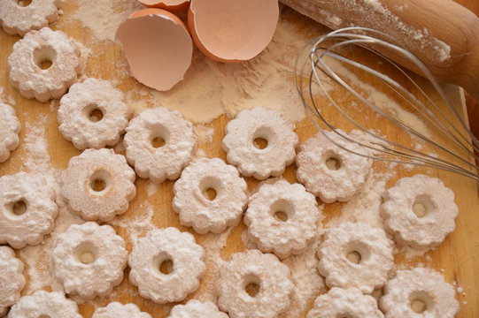 Italian cookies canestrelli