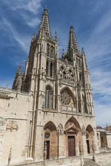 Fototapeta na wymiar Kathedrale der Jungfrau Maria in Burgos, Spanien