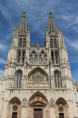 Fototapeta premium Kathedrale der Jungfrau Maria in Burgos, Spanien