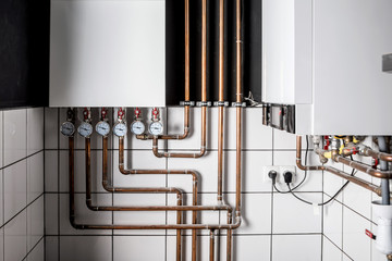 plumber fixing central heating system
- 188441826