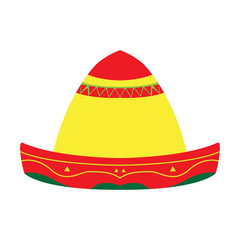 Mexican hat icon