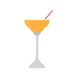 Isolated cocktail icon