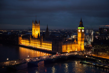 Big Ben by night, London