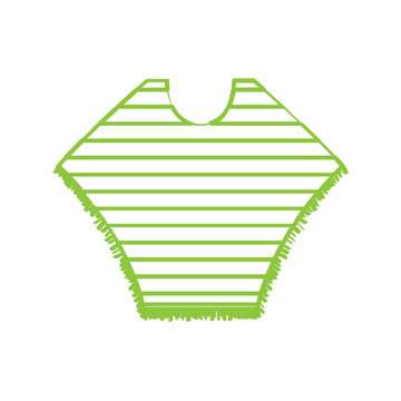 recommend clip art: Mexican poncho icon