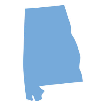 Alabama State map