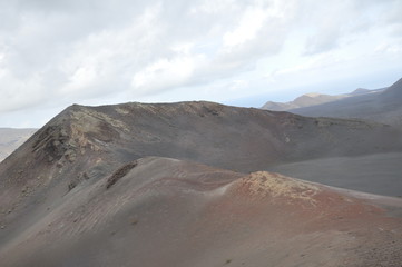 lanzarote travel mountain and ocean