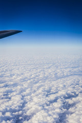 Fototapeta premium The sky above the clouds