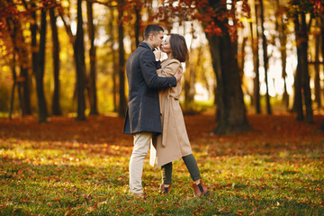 couple in the park