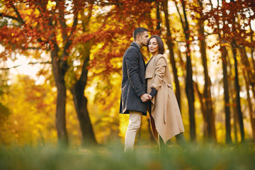 couple in the park