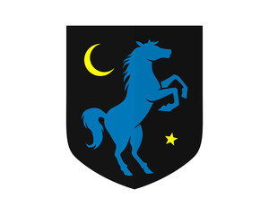 night horses shield stallion mustang mare ranch image