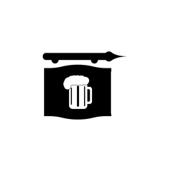 beer sign icon. Element of United Kingdom culture icons. Premium quality graphic design icon. Signs, outline symbols collection icon for websites, web design, mobile app