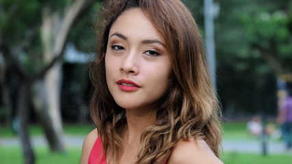 Fototapeta premium Hispanic Attractive Person