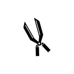 gardening scissors icon. Element of farming and garden icons. Premium quality graphic design icon. Signs, outline symbols collection icon for websites, web design, mobile app