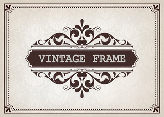 vintage frame