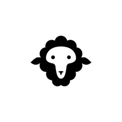 face of a ram icon. Element of farming and garden icons. Premium quality graphic design icon. Signs, outline symbols collection icon for websites, web design, mobile app