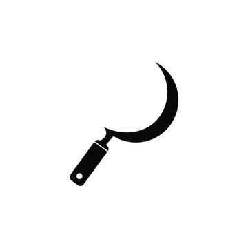 recommend clip art: sickle icon. Element of farming and garden icons. Premium quality graphic design icon. Signs, outline symbols collection icon for websites, web design, mobile app
