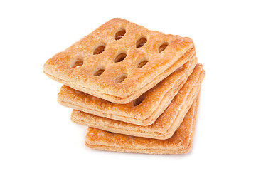 Square perforated cookie