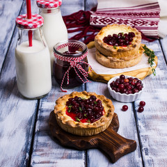 Traditional mini cheese cake