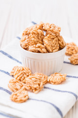 salted crispy rice