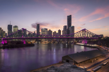 Fototapeta na wymiar Brisbane City