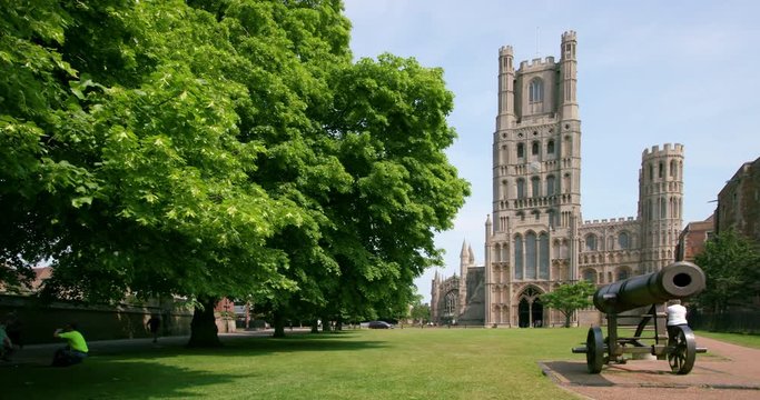 Ely Cathedral, Lawn & Canon; Ely & Middleton; Ely, Cambridgeshire, England