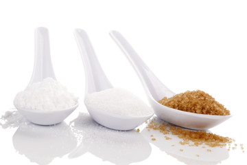Various Types of sugar
