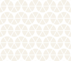 Fototapeta premium Vector seamless subtle pattern. Modern stylish abstract texture. Repeating geometric tiling from striped elements..