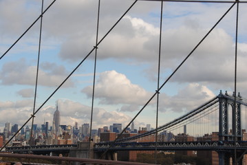 New YORK City USA pont Manhattan