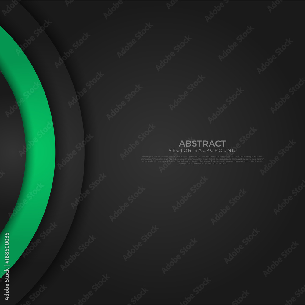Poster abstract circle angle arrow overlap vector background on space for text and message artwork design