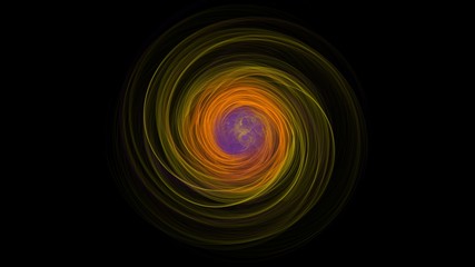 Hypnosis spiral, abstract background.
