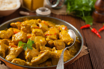 Chicken Curry Sauce.