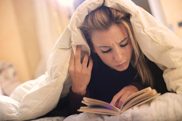 Reading in bed