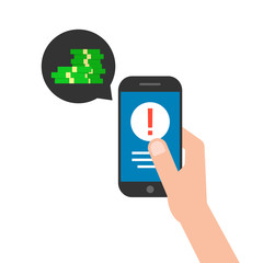 blackmail by yber attack to locked phone