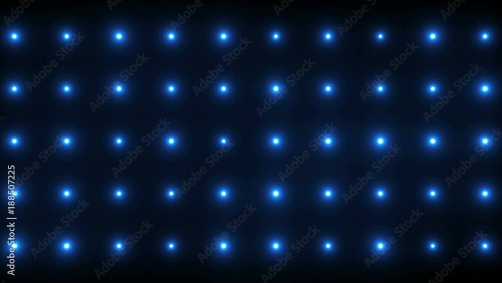 Poster bright floodlights turning on and off. seamless loop