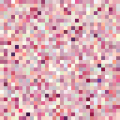 Abstract pastel squares. Geometric seamless pattern. EPS 10 vector