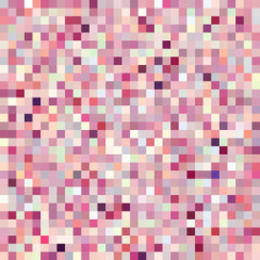Abstract pastel squares. Geometric seamless pattern. EPS 10 vector